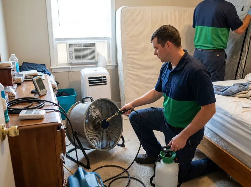 Bed Bug Heat and Chemical Remediation in Baton Rouge, LA