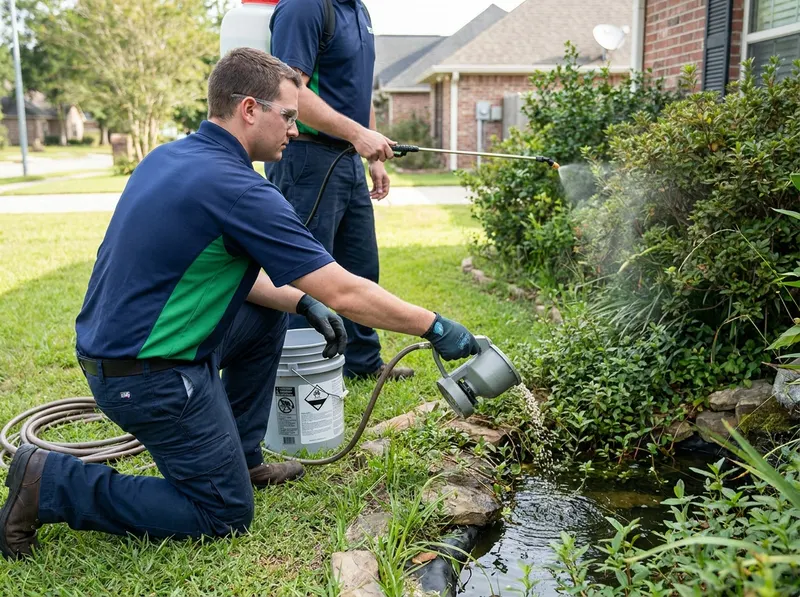 Mosquito Reduction and Standing-Water Larvicide in Baton Rouge, LA