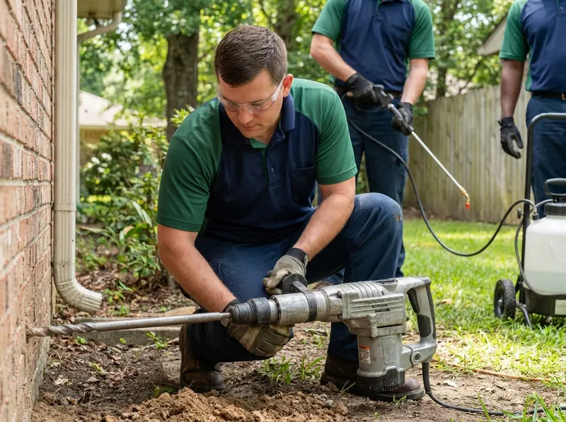 Subterranean Termite Soil Treatment in Baton Rouge, LA